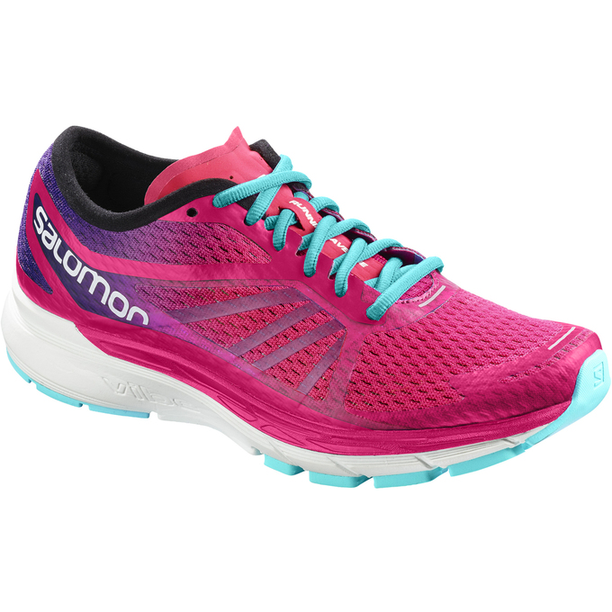 Chaussure Running Salomon Femme Rose - Salomon SONIC RA PRO W - France (7923-WZTJV)